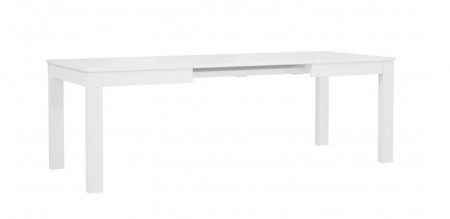 Стол обеденный Forte TULUZA PRTT402 (белый глянец) 140-240 см