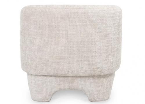 Кресло CRV- Evan Vanilla charm velvet,светло-бежевый