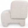 Кресло CRV- Evan Vanilla charm velvet,светло-бежевый