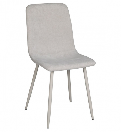 Стул INI- TERA серый, светло-серый тк./ кашемир каркас  