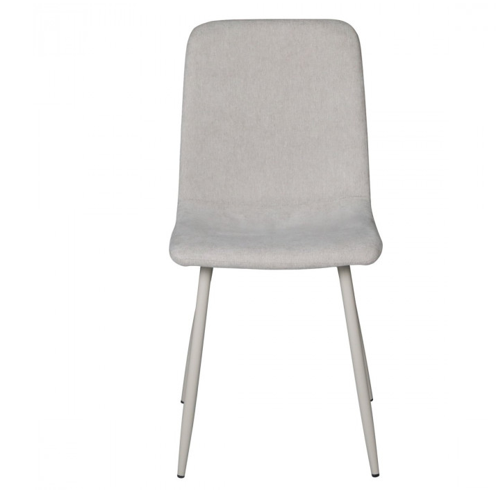 Стул INI- TERA серый, светло-серый тк./ кашемир каркас  