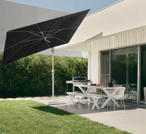 Зонт  с боковой мачтой Glatz TEA- PENDALEX P+ 285х230 см (5 класс ткани)