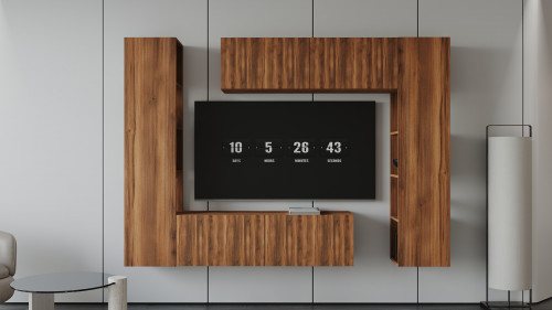 Гостиная (тумба верх/низ + пенал левый/правый) ViA- ВТ-1