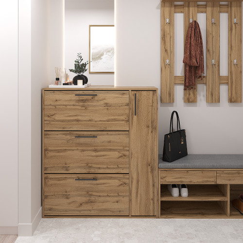 Тумба для обуви 116х105х32 см KOD- ОП-4