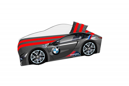 Кровать машина VRN- BMW  E-1, серии «Элит» (графит)