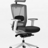 Крісло керівника LUX- ERGO CHAIR 2 WHITE/ BLACK ергономічне