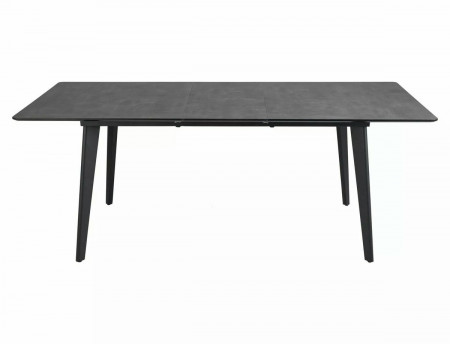Раскладной обеденный стол SIGNAL Rene дуб/ серый