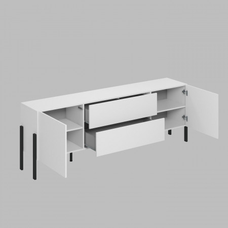 Тумба под телевизор Helvetia JUKON 2497ND40 (белый)