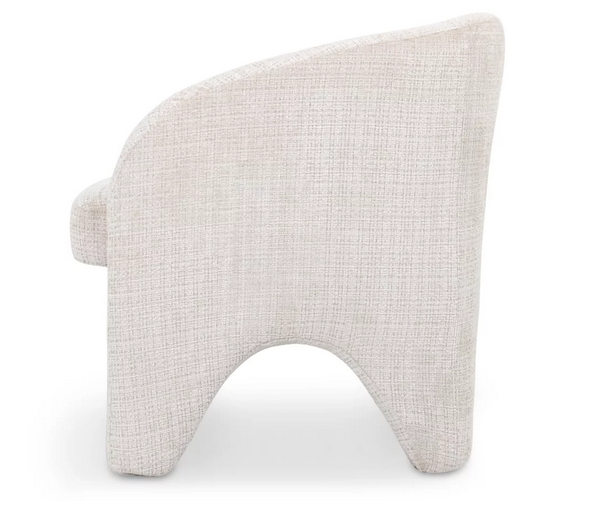 Кресло CRV- Halo Vanilla charm velvet,светло-бежевый