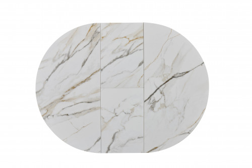 Керамический стол Маре VTR- TML-1330 (калакатта голд + белый)