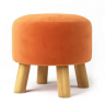 Пуф Mil- Oliver 30х30х34 см Оранжевый