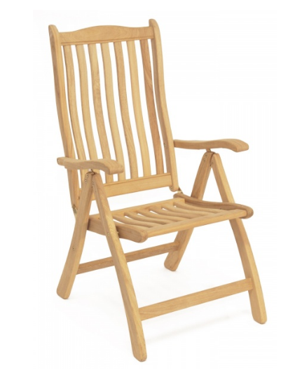 Кресло из дерева Alexander Rose TEA- Roble folding carver
