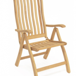 Кресло из дерева Alexander Rose TEA- Roble folding carver