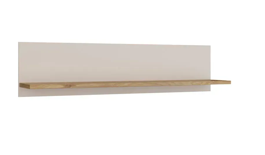 Полка навесная Forte OAK SQUERE OSQB02 дуб маувелла/ песочный