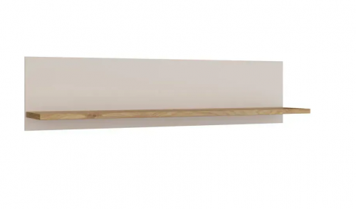 Полка навесная Forte OAK SQUERE OSQB02 дуб маувелла/ песочный