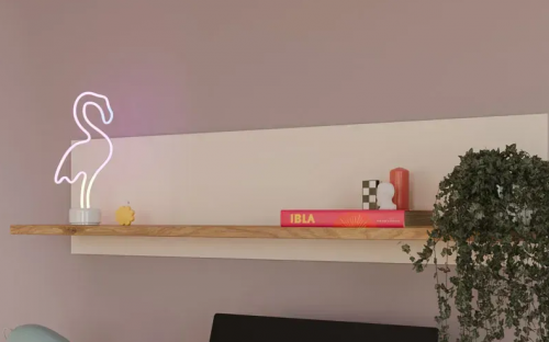 Полка навесная Forte OAK SQUERE OSQB02 дуб маувелла/ песочный