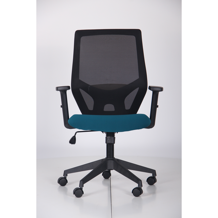 Кресло офисное AMF- Lead Black (сиденье SM 2328/спинка Сетка HY-100 черная)