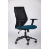 Кресло офисное AMF- Lead Black (сиденье SM 2328/спинка Сетка HY-100 черная)