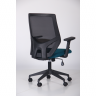Кресло офисное AMF- Lead Black (сиденье SM 2328/спинка Сетка HY-100 черная)