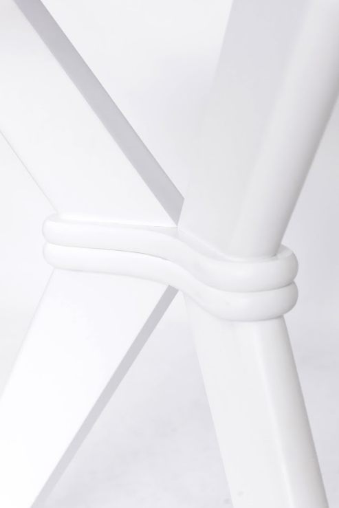 Стол обеденный раскладной BIO- Брайтон Белый (Ультра) 