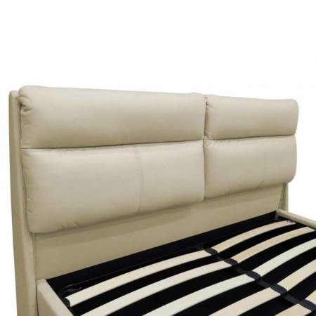 Кровать с подъемным газовым Avn- AURORA 160 Light Beige