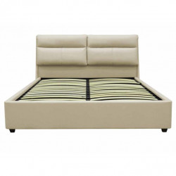 Кровать с подъемным газовым Avn- AURORA 160 Light Beige
