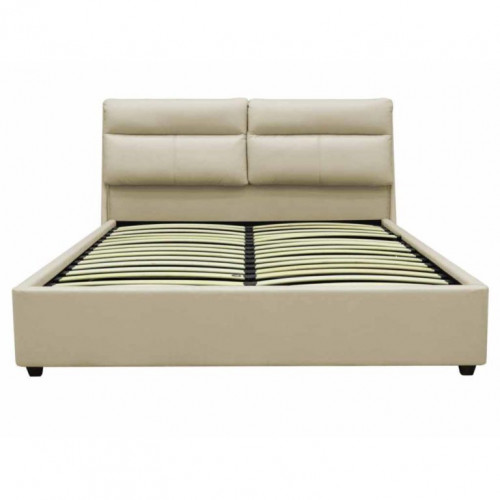 Кровать с подъемным газовым Avn- AURORA 160 Light Beige