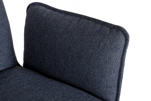 Лаунж - кресло модерн NL- GRANADA Темно-серый