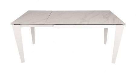 Стол обеденный модерн NL- ALTA керамика белый