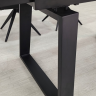 Стол раскладной INI- BERNARD CERAMIC 140(200)*90 белый мат/ черный 
