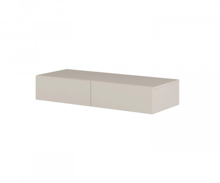 Туалетный столик подвесной с зеркалом Helvetia JUKON S 24KSND59 (кашемир/черный)