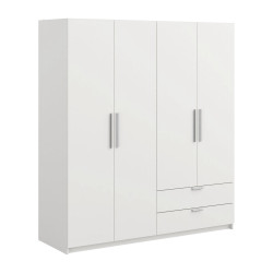 IDEA Шкаф 4-дверный GLORY 2 белый