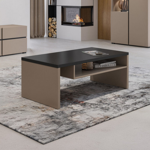 Стол кофейный Helvetia CROSS 24CWMY99 (конго -черный)