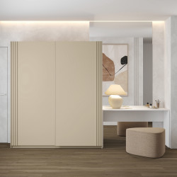 Шкаф-купе Helvetia NIVA 2412OE16 (бежевый)