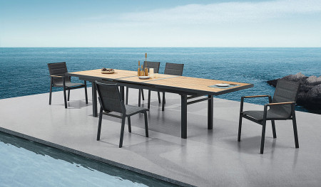 Комплект обеденный на 10 персон Higold Nofi 3.0 (графит) 6801800