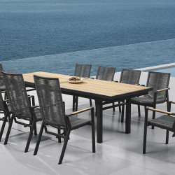 Комплект обеденный на 10 персон Higold Nofi 3.0 (графит) 6801800