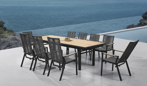 Комплект обеденный на 10 персон Higold Nofi 3.0 (графит) 6801800