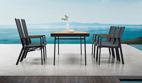 Комплект обеденный на 10 персон Higold Nofi 3.0 (графит) 6801800