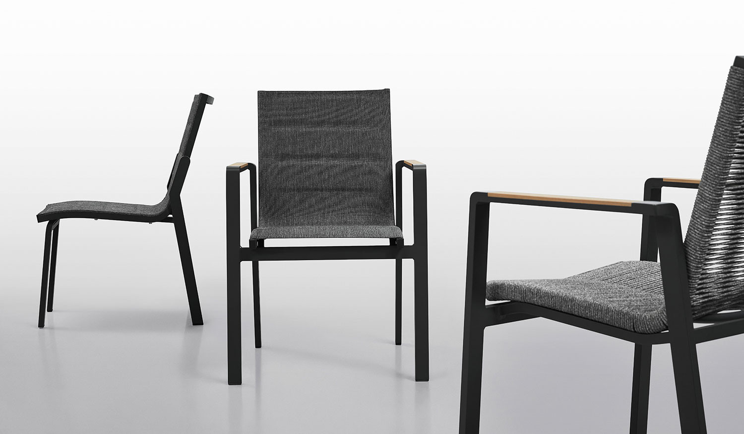 Комплект обеденный на 10 персон Higold Nofi 3.0 (графит) 6801800