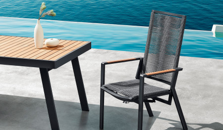 Комплект обеденный на 10 персон Higold Nofi 3.0 (графит) 6801800