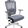 Крісло керівника LUX- ERGO CHAIR 2 MESH WHITE/ GREY ергономічне