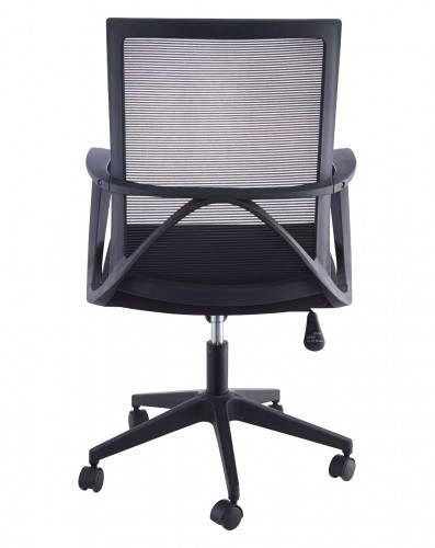 Кресло для офиса INI- PAUL поворотное в черном цвете