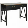Письменный стол SIGNAL B-021 коричневый/ черный