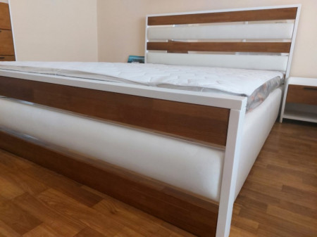 Кровать двуспальная RBV- Оскар без подъемного механизма   