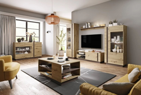 Полка Perfect Home Arco (Marco) 138 Дуб артизан/графит