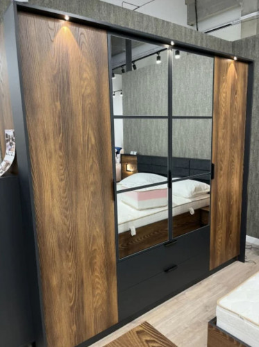 Спальня Perfect Home Милтон / Milton Каштан/антрацит