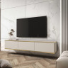Тумба под ТВ навесная Perfect Home Оро / Oro RTV175 3-дверная Бежевый