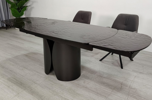 Стол раскладной INI- EDGAR 160(240)*90 бронзовый/ коричневый 