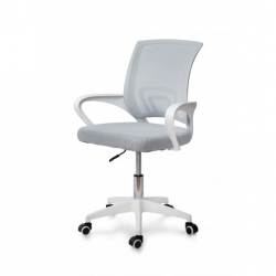 Стул компьютерный BIO- "Матрикс" серый/ белый