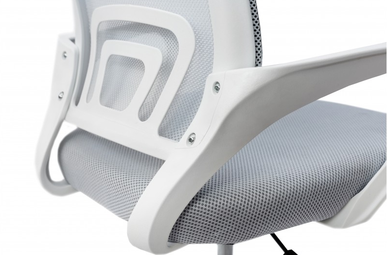Стул компьютерный BIO- "Матрикс" серый/ белый